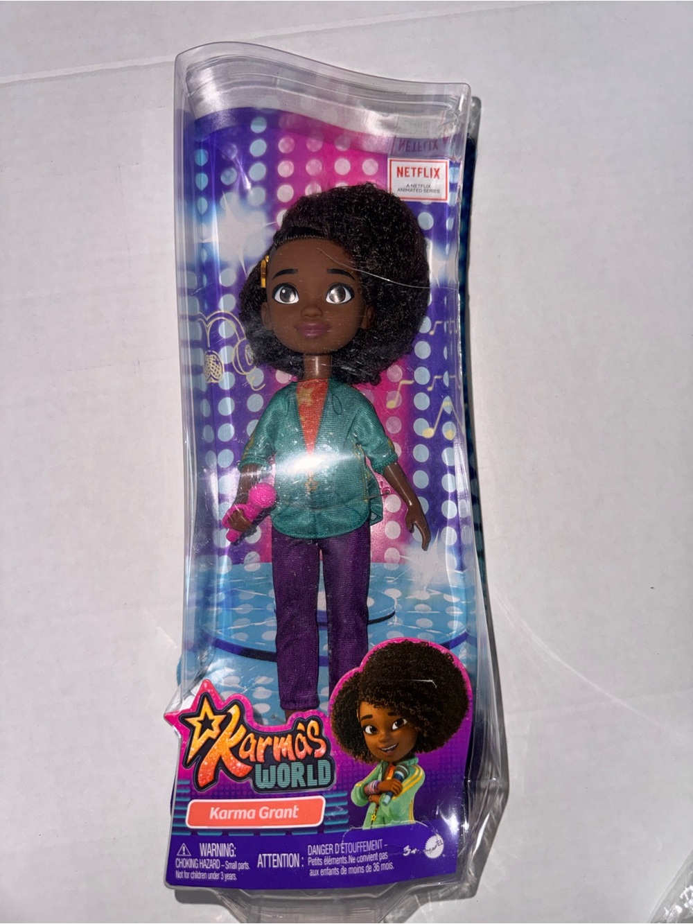 Karma Doll Packaging by Karma — Teal, Purple & Pink Accents